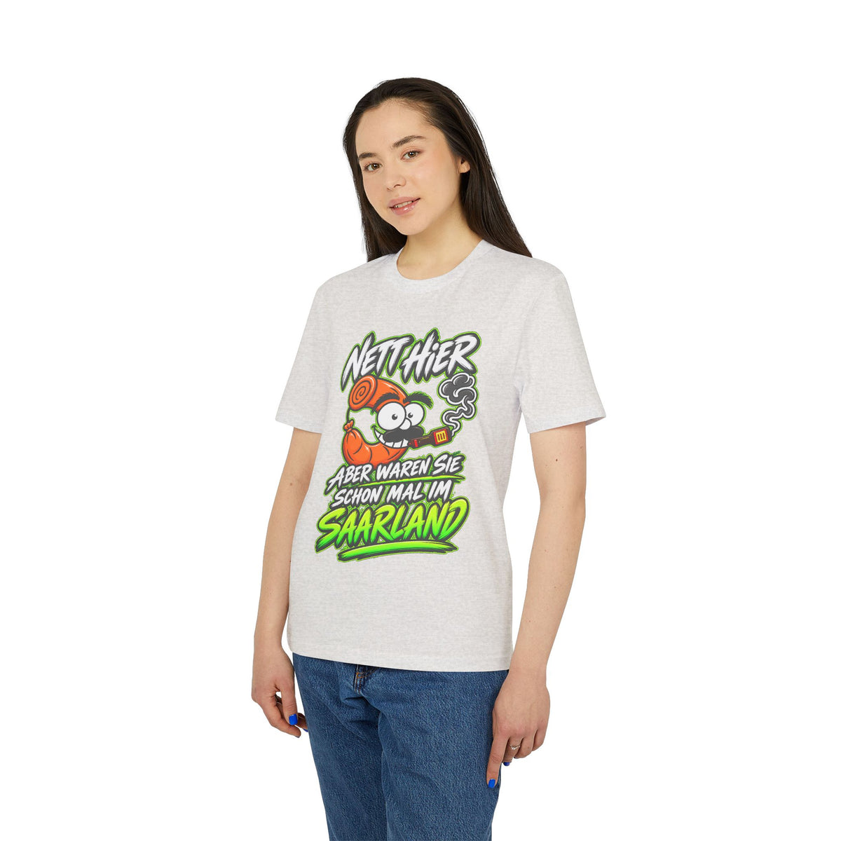 Nett hier – aber waren Sie schonmal im Saarland? | Unisex T-Shirt