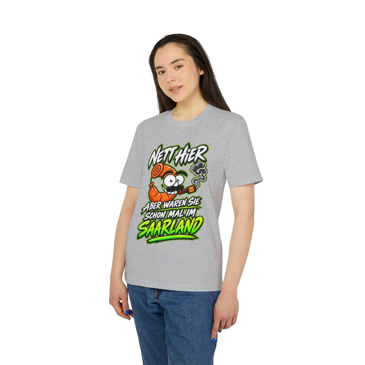 Nett hier – aber waren Sie schonmal im Saarland? | Unisex T-Shirt