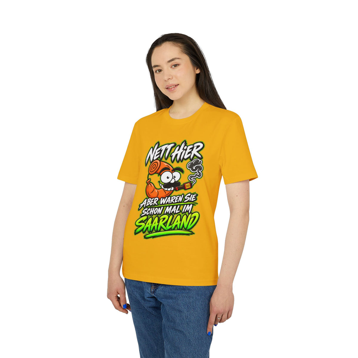 Nett hier – aber waren Sie schonmal im Saarland? | Unisex T-Shirt